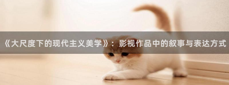 青柠影院电视剧在线播放：《大尺度下的现代主义美学》：影视作品中的叙事与表达方式
